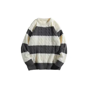 Casual Loose Cotton Blended Fabric Sweater