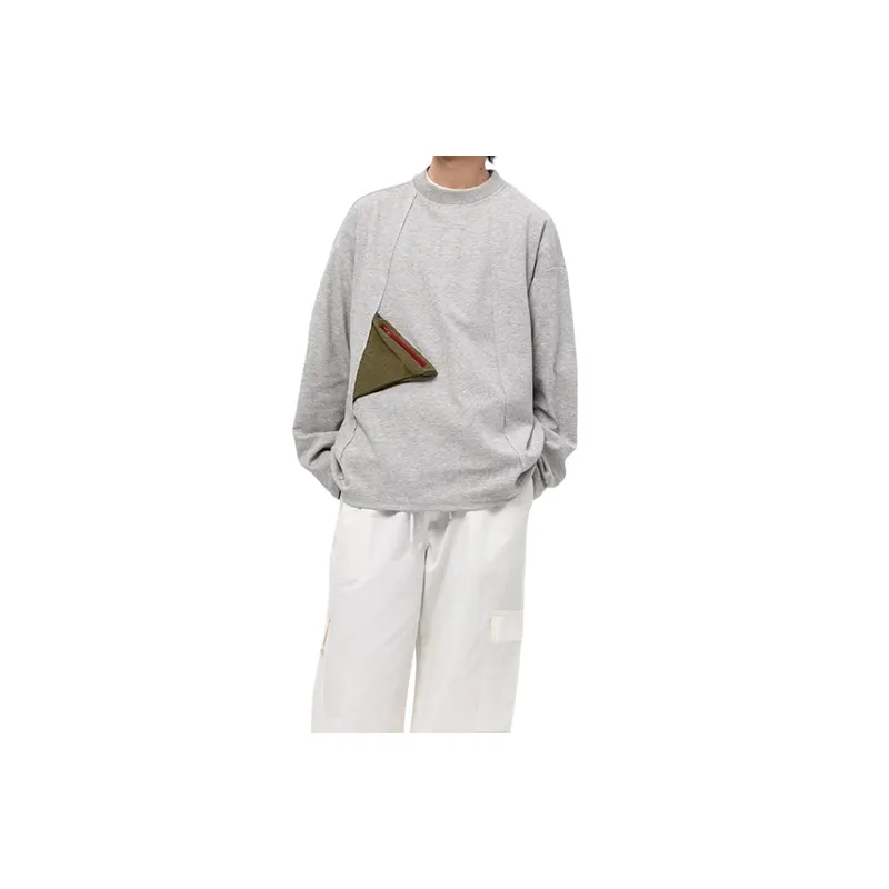 Casual Plain Cotton Blended Fabric T Shirt-2