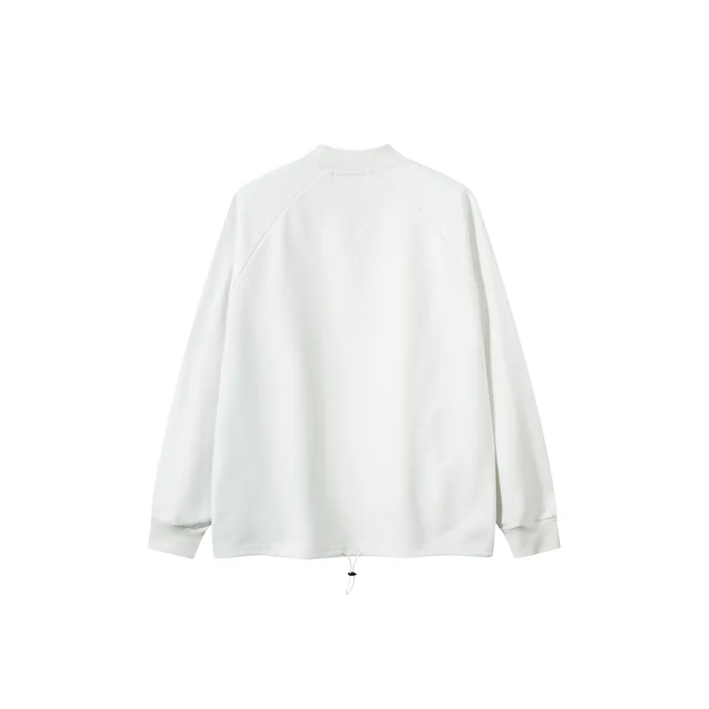 Casual Loose Cotton Like Fabric Sweatshirt-1