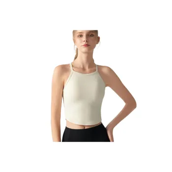 Basics Casual Single Sided Spandex Vest Women