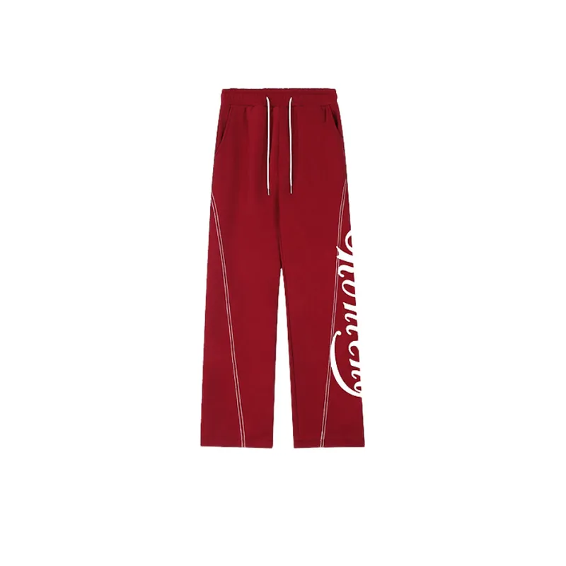 Loose Casual Knit Sweatpants-6