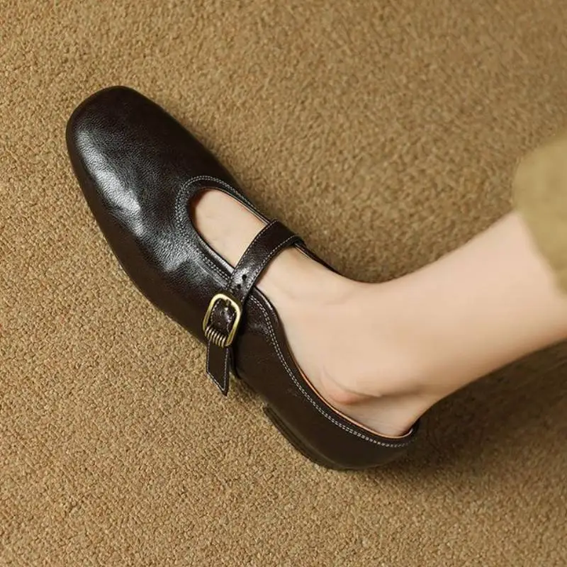 Simple Basics Mary Jane Shoes-2