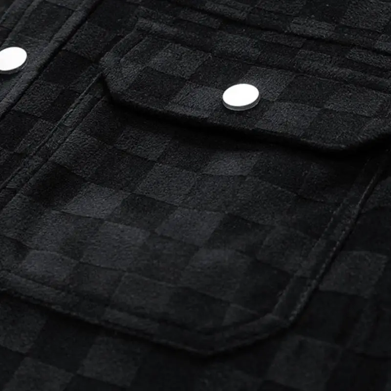 Retro Plain Corduroy Jacket-2