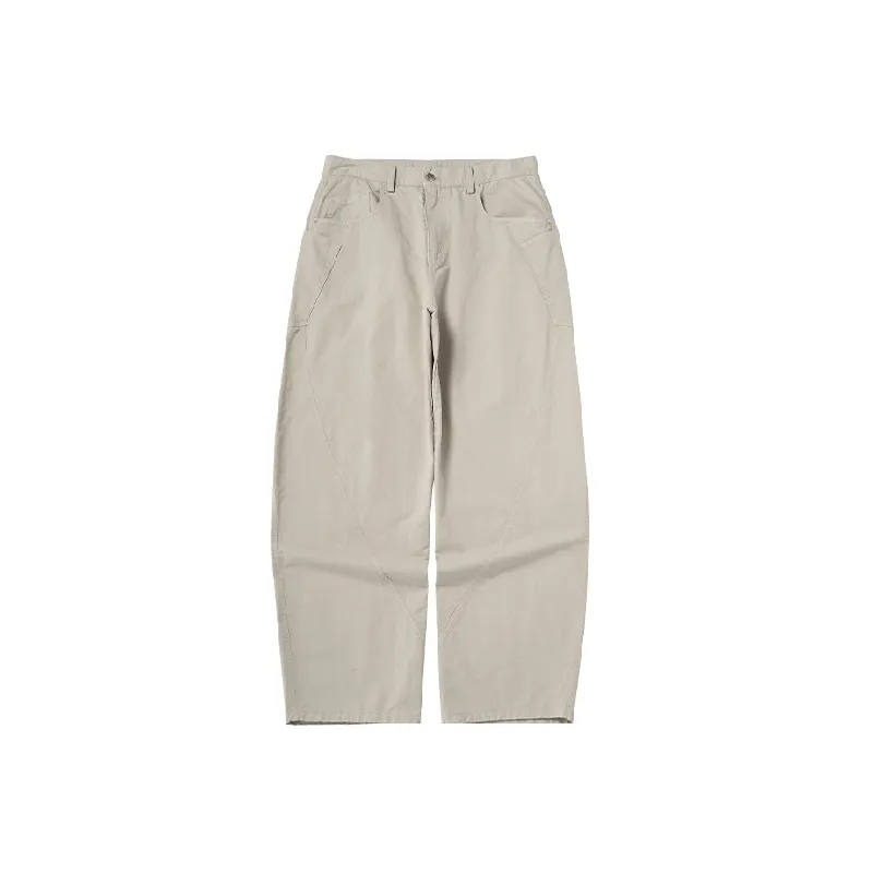 Retro Casual Cotton Cargo Pants-0