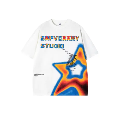Five Pointed Star Half Sleeved T Shirt