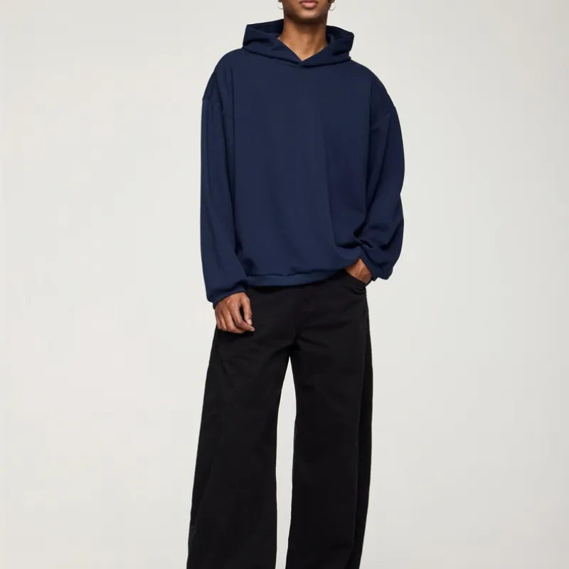 Loose Casual Cotton Sweatshirt-6