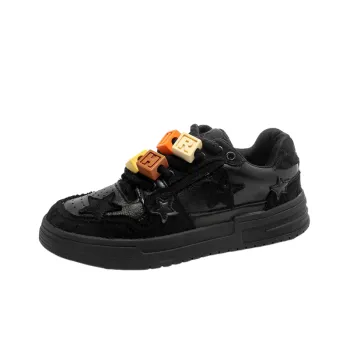 Retro Niche Building Blocks Star Casual Shoes
