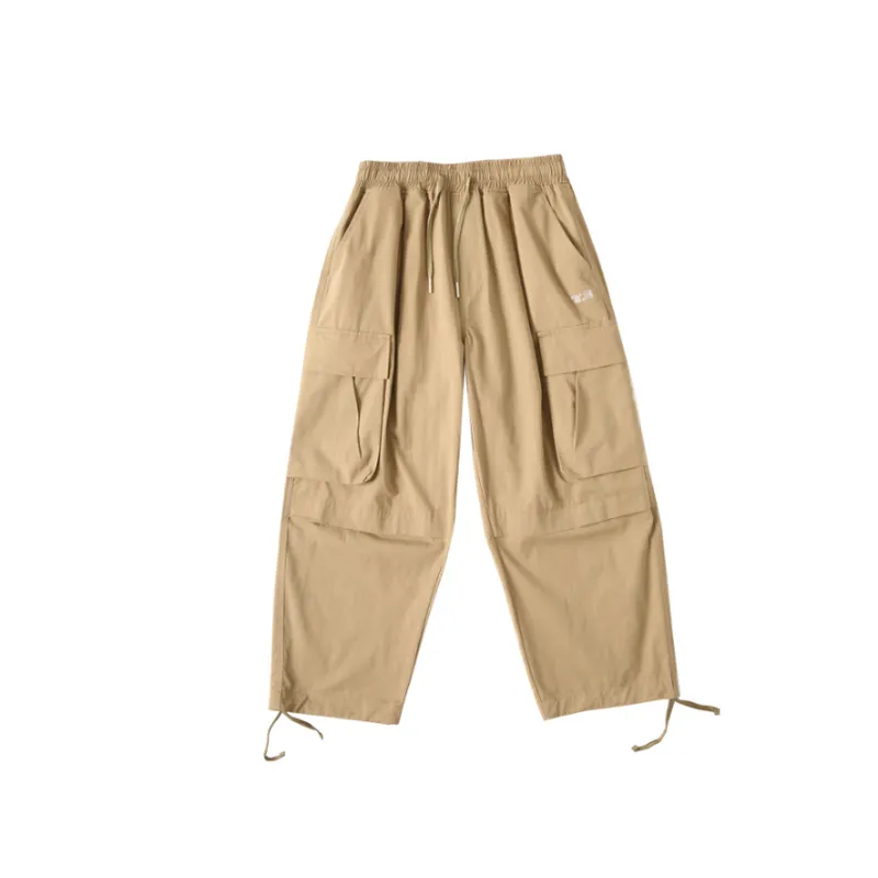 Loose Casual Cargo Pants-3