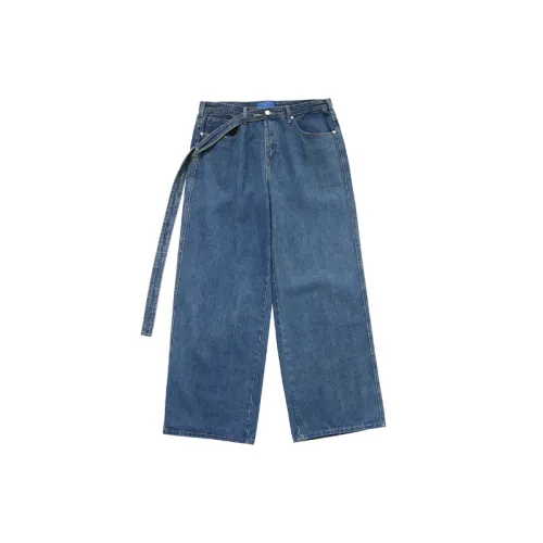 Hip Hop Casual Trumpet Loose Jeans