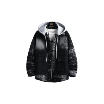 Fashion Casual Hooded Jacket