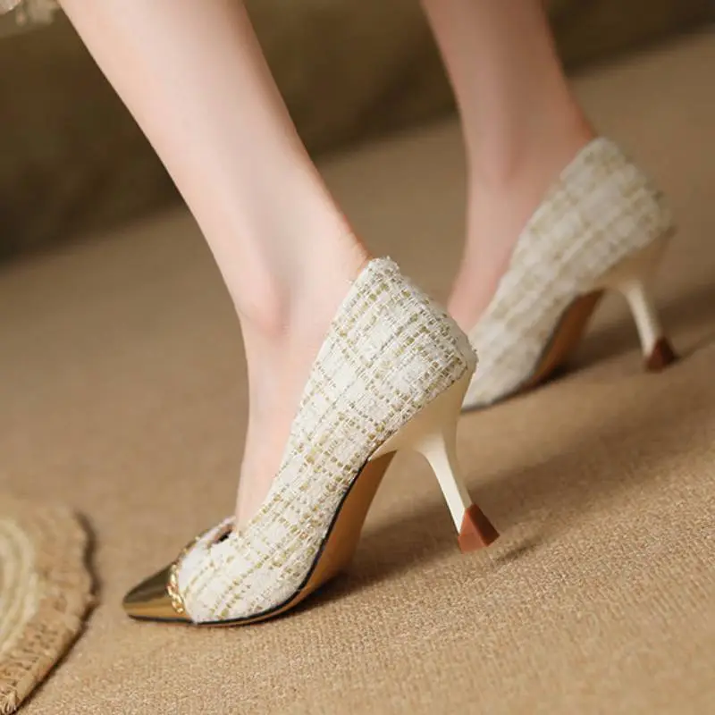 Retro Fashionable High Heels-2