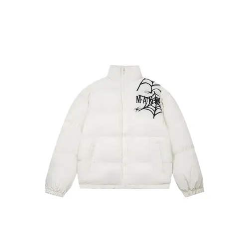 Hip-hop Street Personality Spider Embroidery Cotton Coat