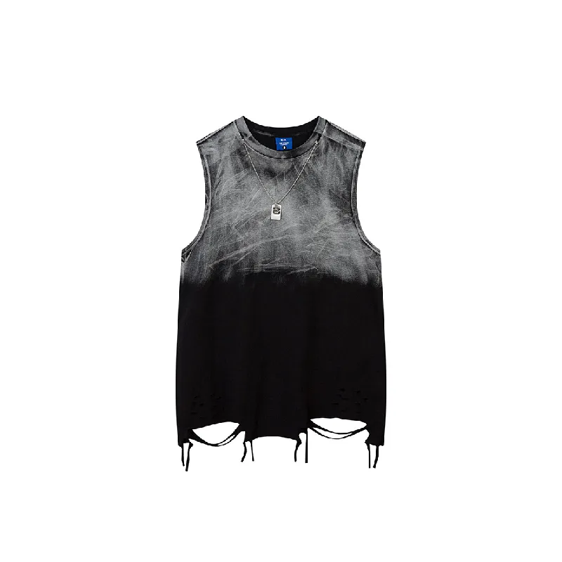 Trendy Casual Cotton Blended Fabric Vest-0