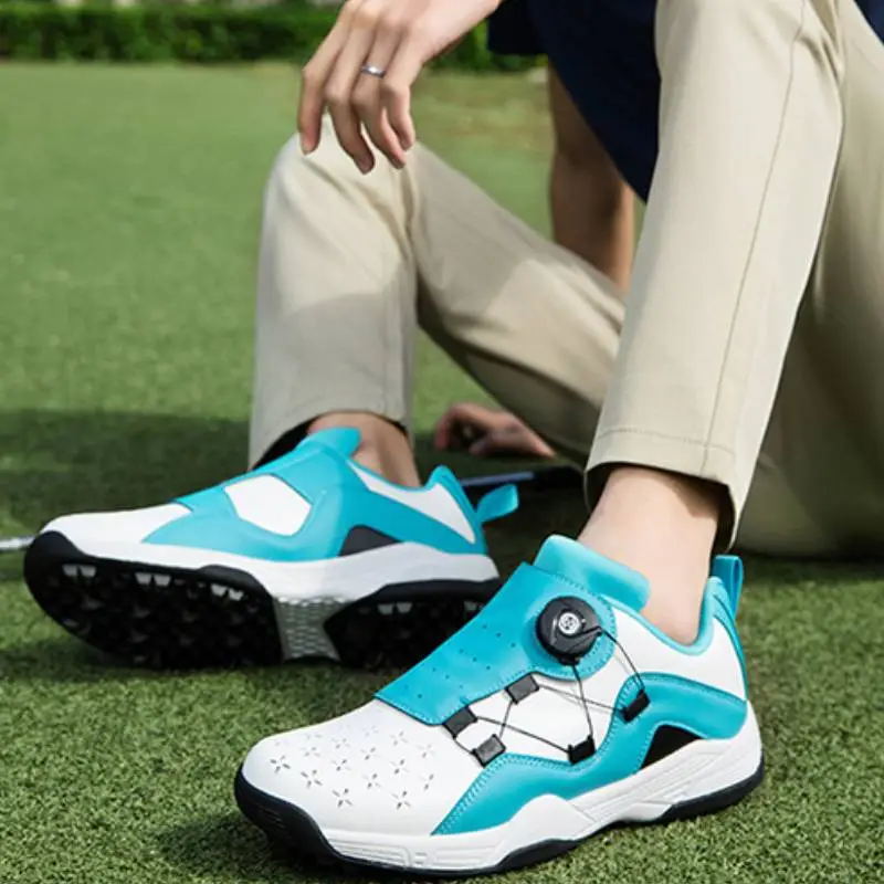 Breathable Fashion Golf Shoes-1