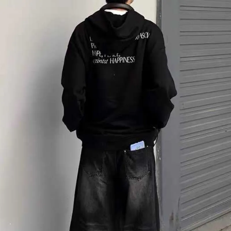 Simple Loose Cotton Sweatshirt-3