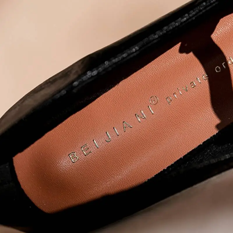 Elegant Plain Mary Jane Shoes-9