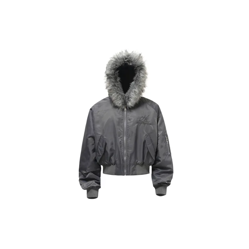 Casual Embroidery Nylon Jacket-6