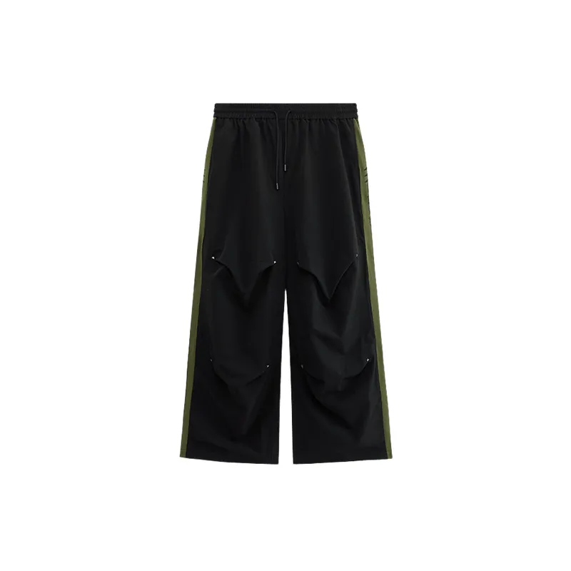 Casual Striped Blended Synthetic Fabrics Sports Pants-10
