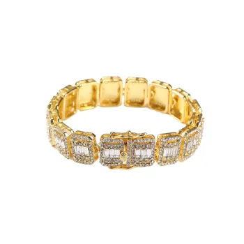Trendy Fashionable Alloy Nine Square Bracelet