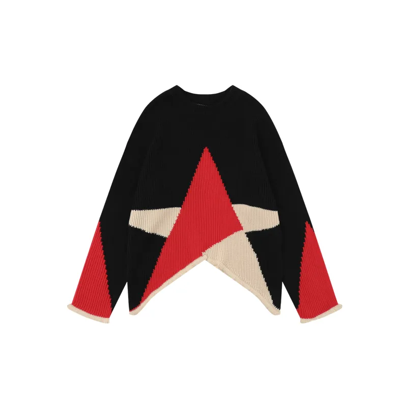 Star Loose Sweater-6
