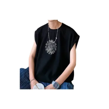 Loose Casual Sleeveless T Shirt