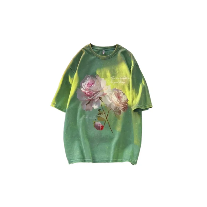 Trendy Retro Distressed T Shirt