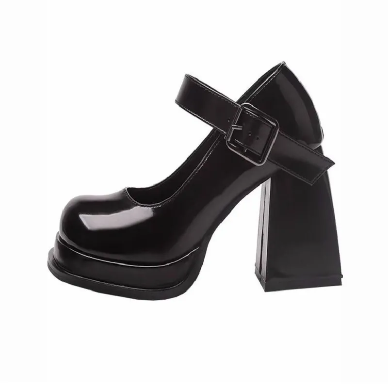 Retro Cute Mary Jane Shoes-0