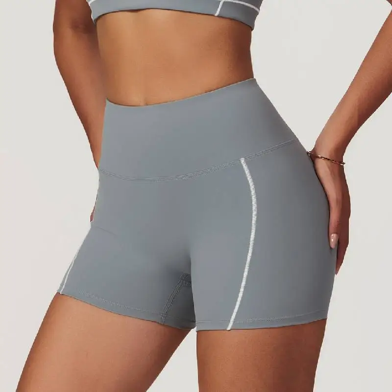 Fashionable Sporty Sports Shorts Women-3
