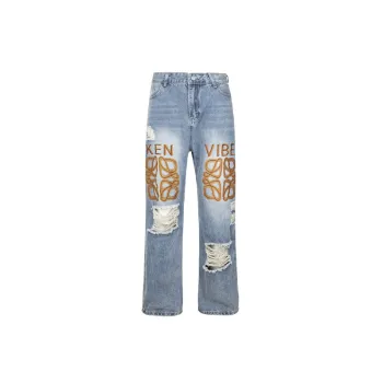 Casual Ripped Jeans
