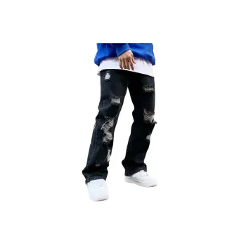 Street Embroidered Jeans