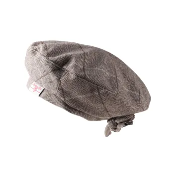 Funky Plaid Beret