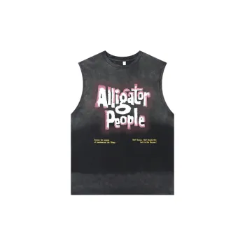 Fashionable Ombre 100% Cotton Vest