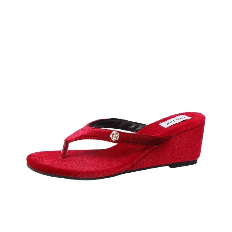 Fashionable Simple Flip Flops-0