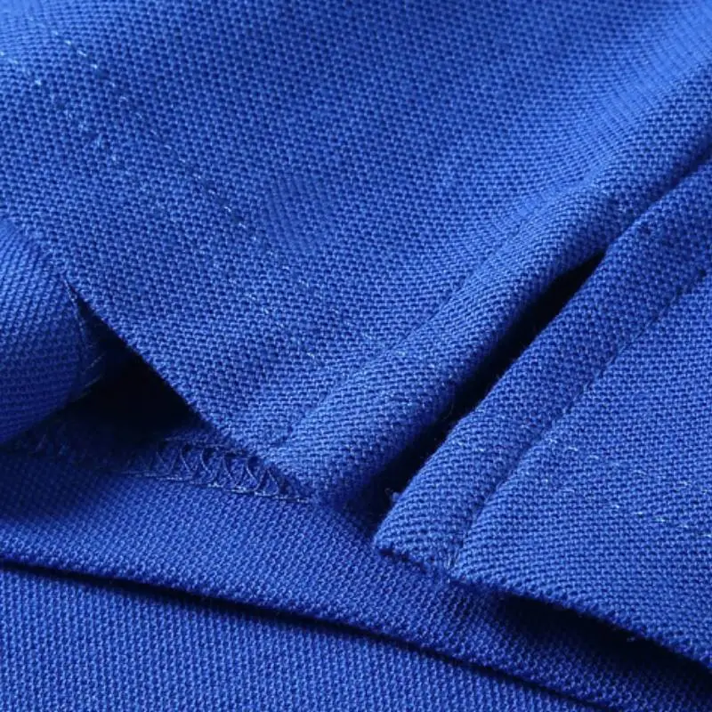Casual Plain Cotton Polo-6
