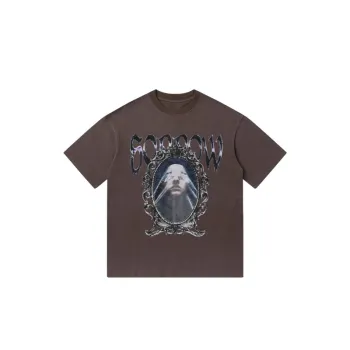 Portrait Printing Short Sleeved T Shirt