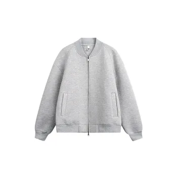 Fashionable Simple Blended Synthetic Fabrics Jacket