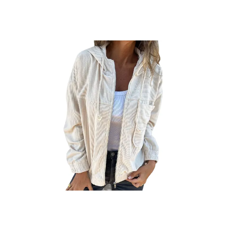 Simple Plain Loose Jacket-1