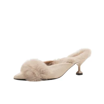 Basics Raw Hem High Heels