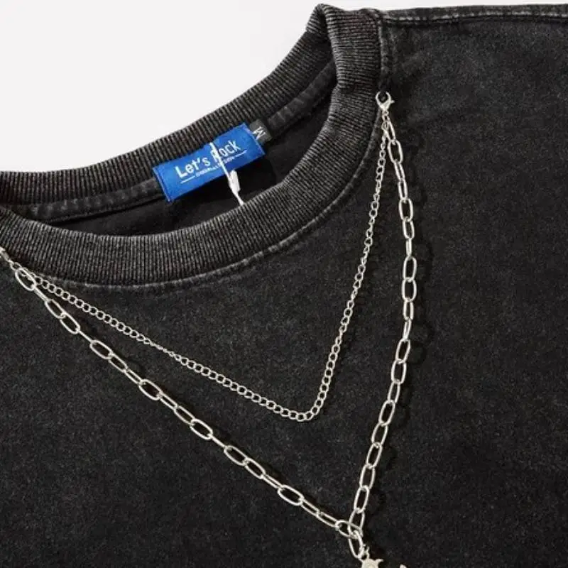 Casual Loose 100% Cotton T Shirt-2