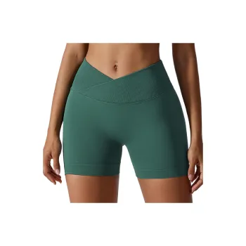 Fashionable Casual Cotton Blended Fabric Sports Shorts Women