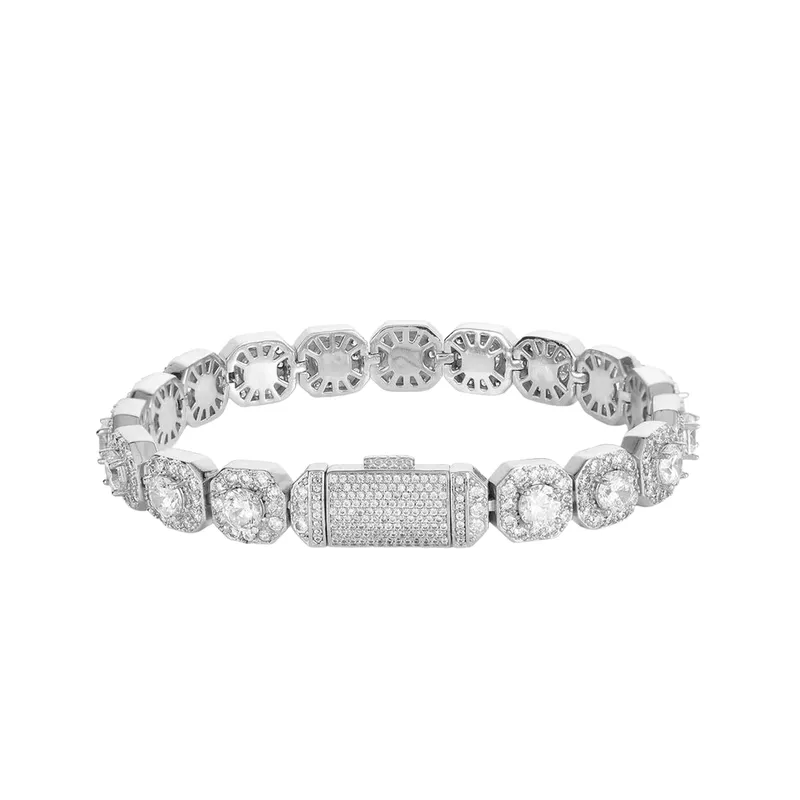 Hip Hop Zircon Bracelet-0