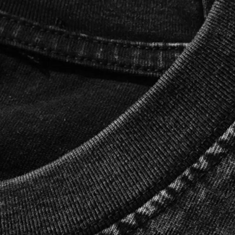 Washed Distress T Shirt-8