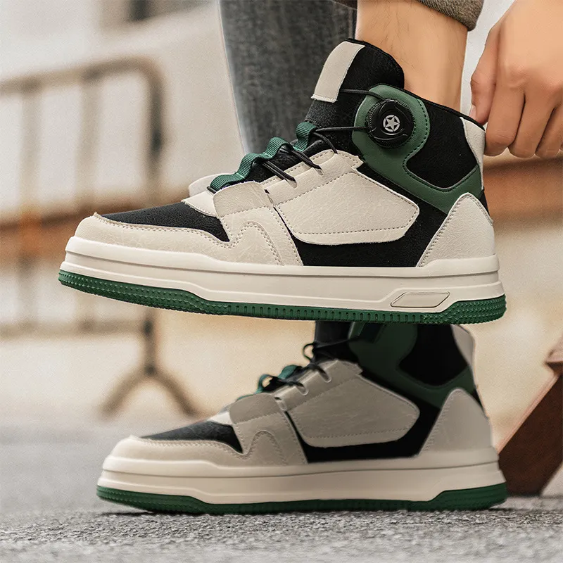 Fashionable Simple Skateboarding Shoes-1