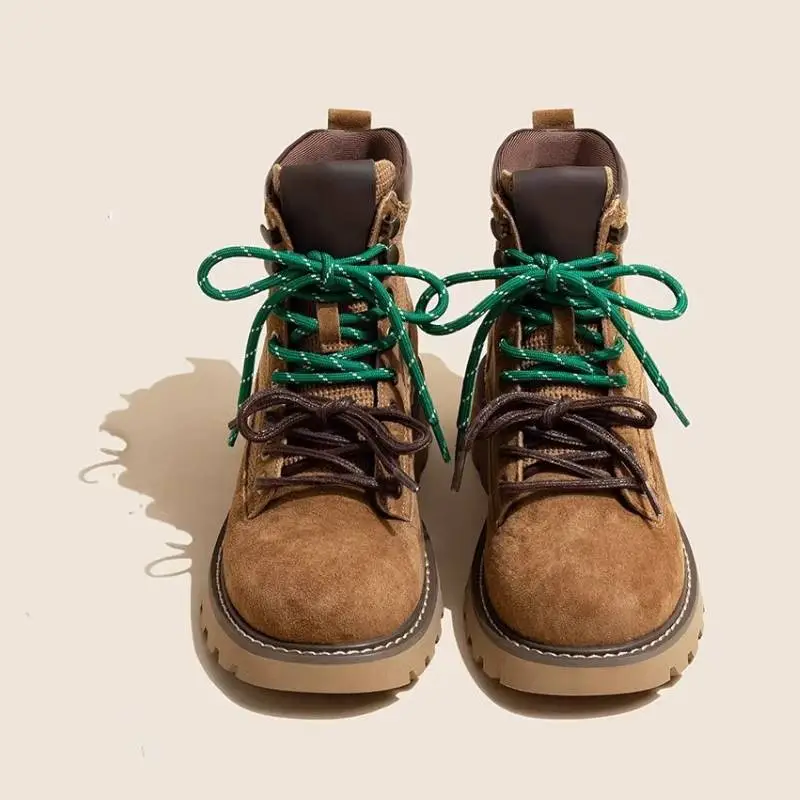 Retro Loose Casual Outdoor Boots-1