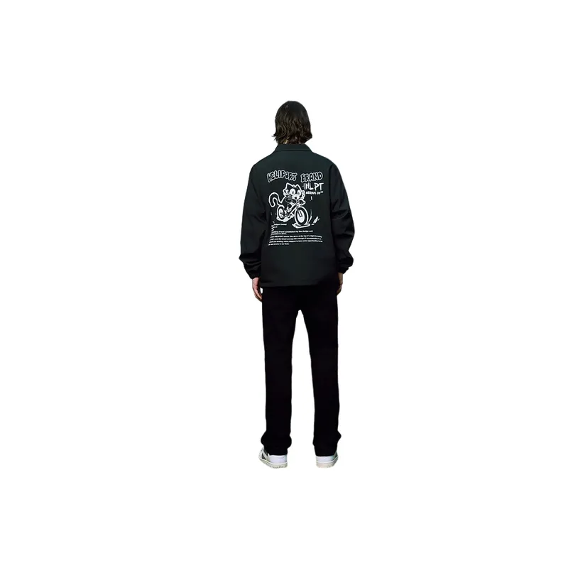 HELIPORT Tarmac Wildcat Game Printed Coach Jacket All Match Loose Charge-3
