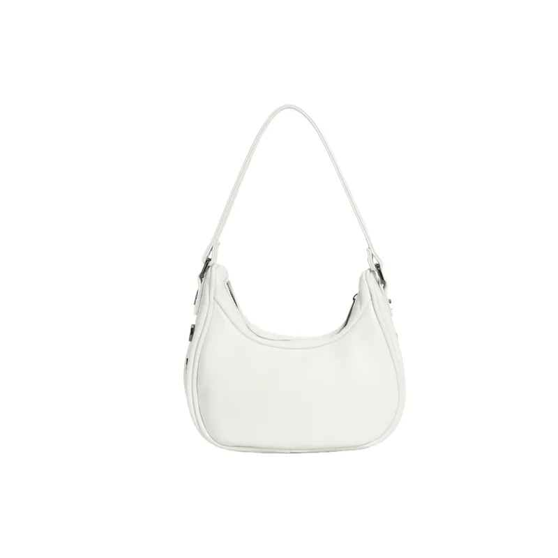 Casual Plain Shoulder Bag-2