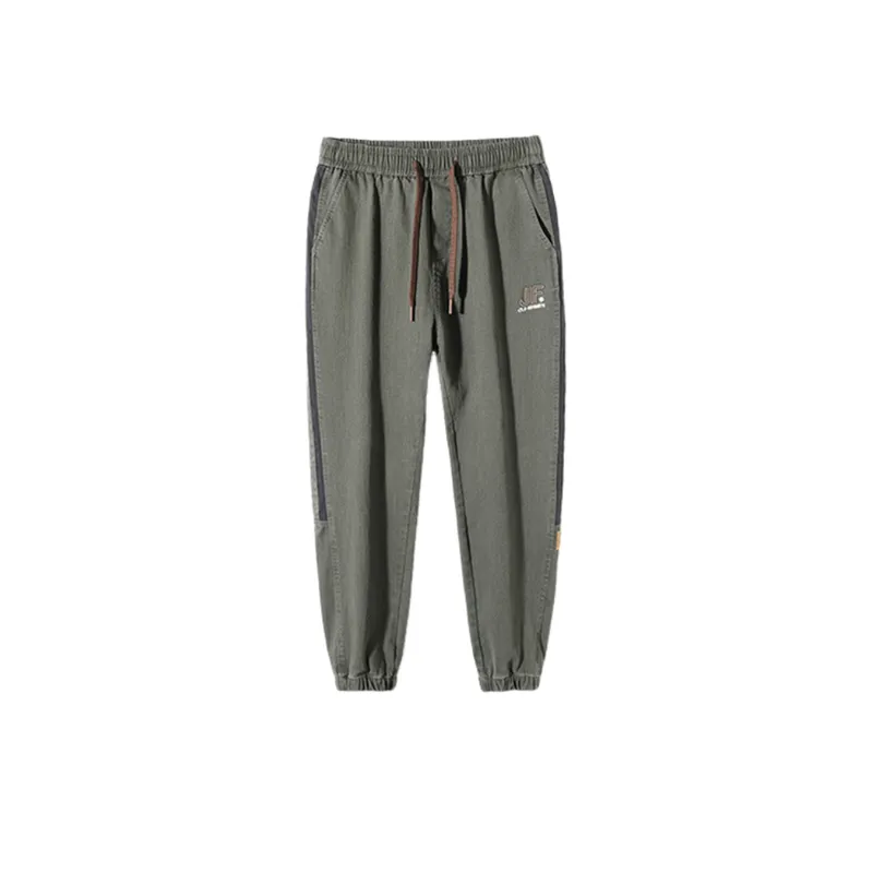 Casual Loose Striped Trousers-4