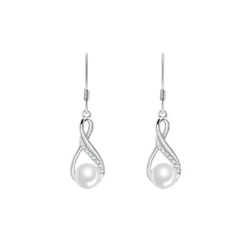 Fashionable Pearls Ear Stud Women