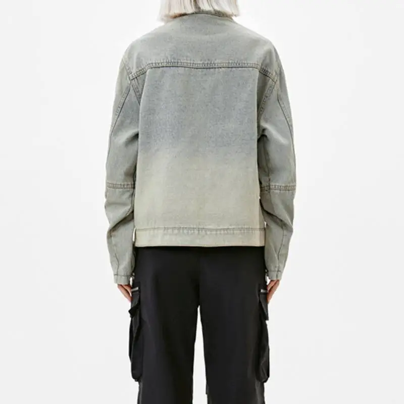 Street Loose Denim Jacket-2
