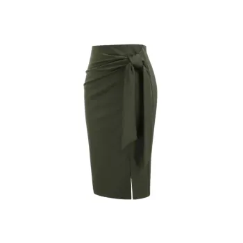 Simple Basics Roman Fabric Skirt Women